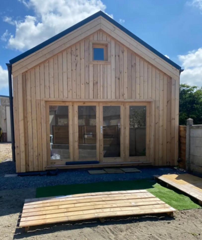 Maison En Bois 1 Chambre 4 Couchages Type Tiny House Granville Extérieur photo