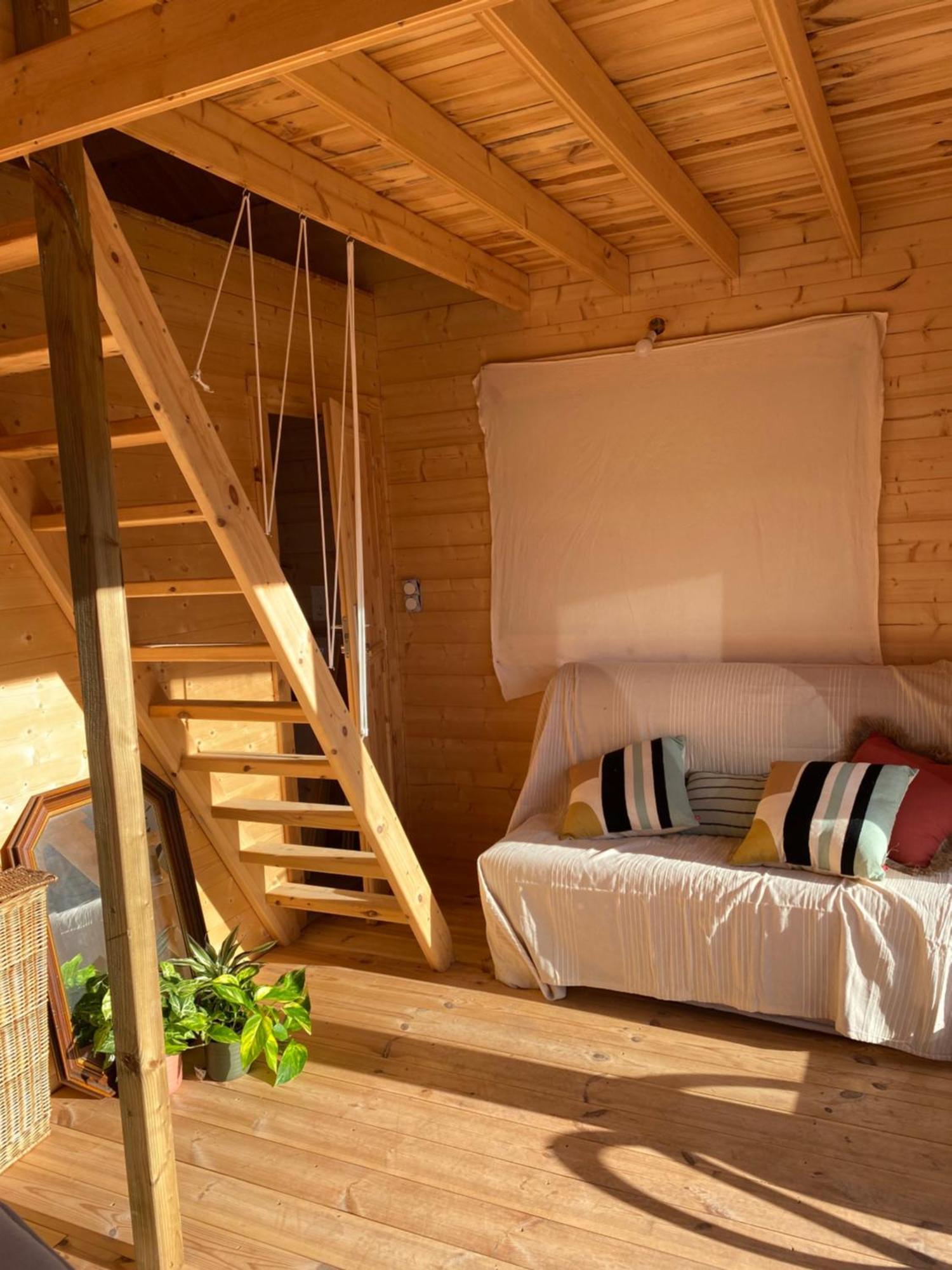 Maison En Bois 1 Chambre 4 Couchages Type Tiny House Granville Extérieur photo