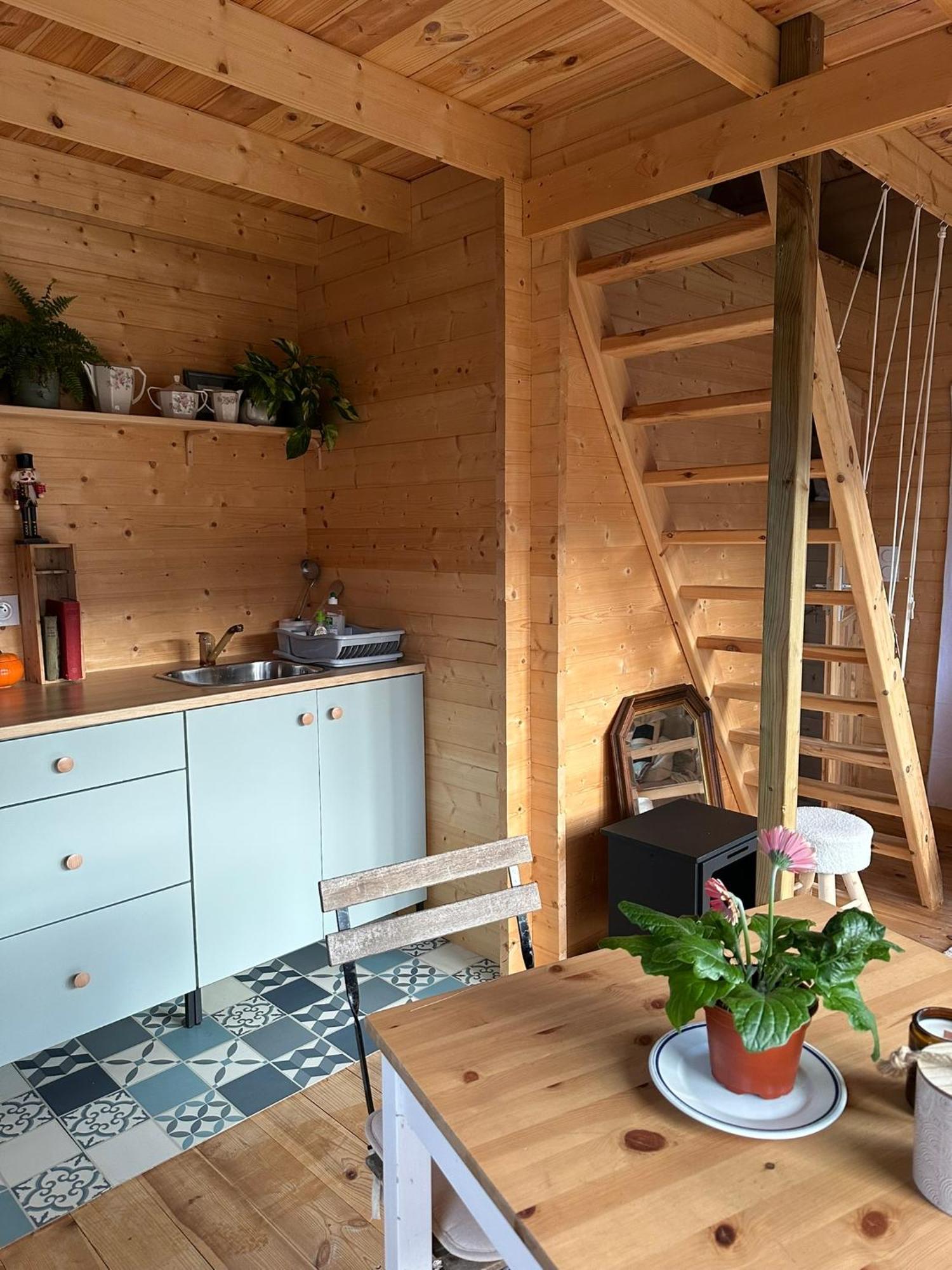 Maison En Bois 1 Chambre 4 Couchages Type Tiny House Granville Extérieur photo